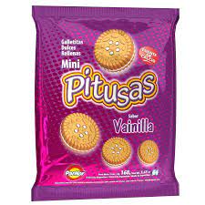 GALLETITAS PITUSAS 160g VAINILLA
